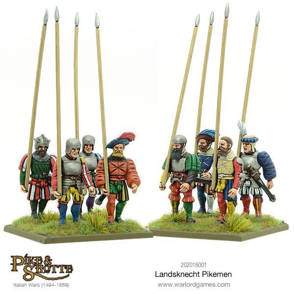 Warlord Landsknechts Pikemen
