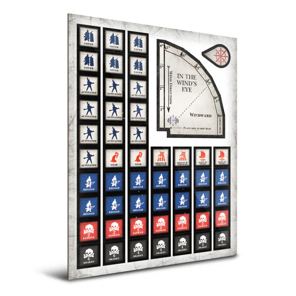 Blood And Bayonets Tokens & Ruler Set