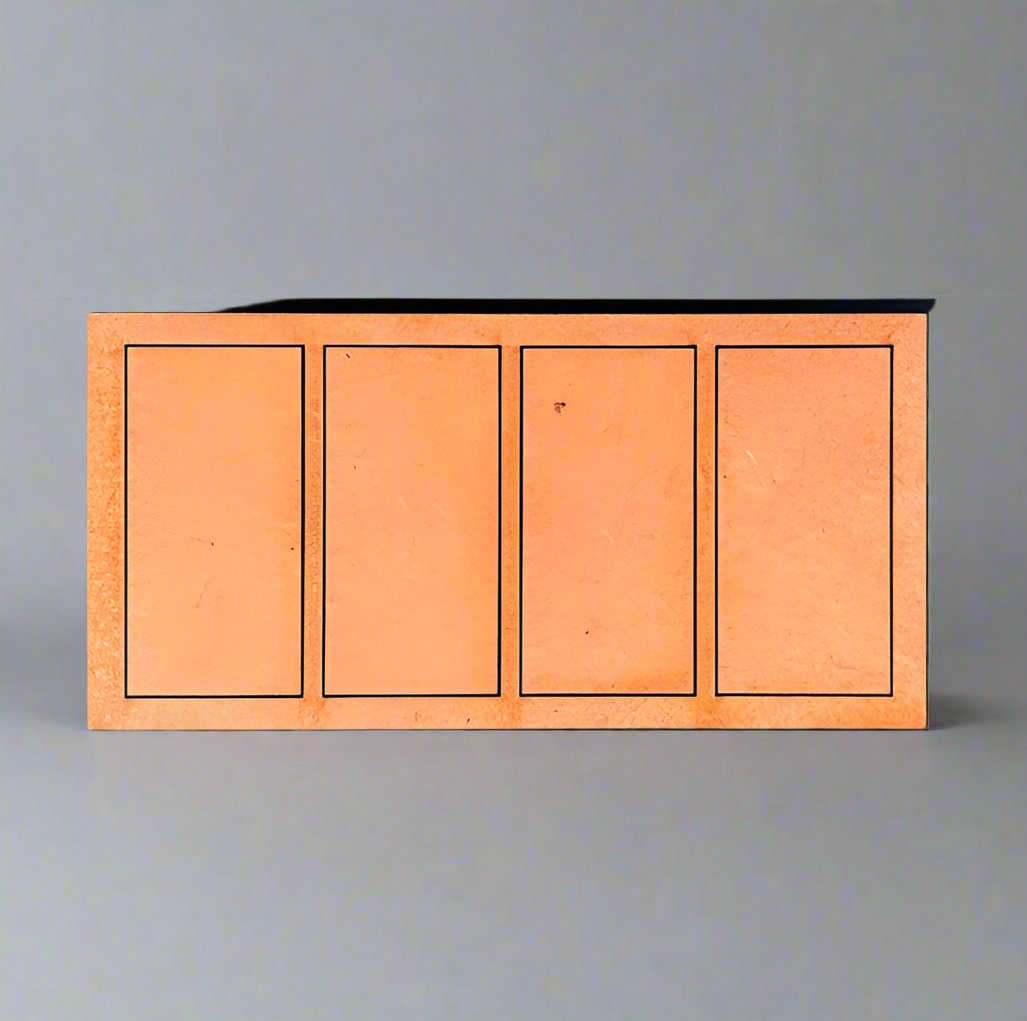 Pair of 25x50mm Rectangle "Midgard" Heavy Riders Trays (4 Figure)