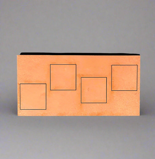 Pair of 25mm Square "Midgard" Skirmish Trays (4 Figure)