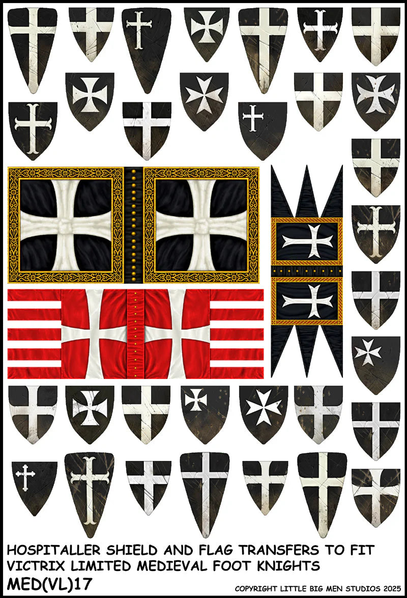 Hospitaller Shield and Flag Tranfers
