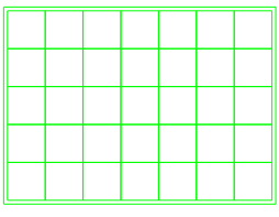 Pair of 25mm Square 7x5 Trays (35 Figure)