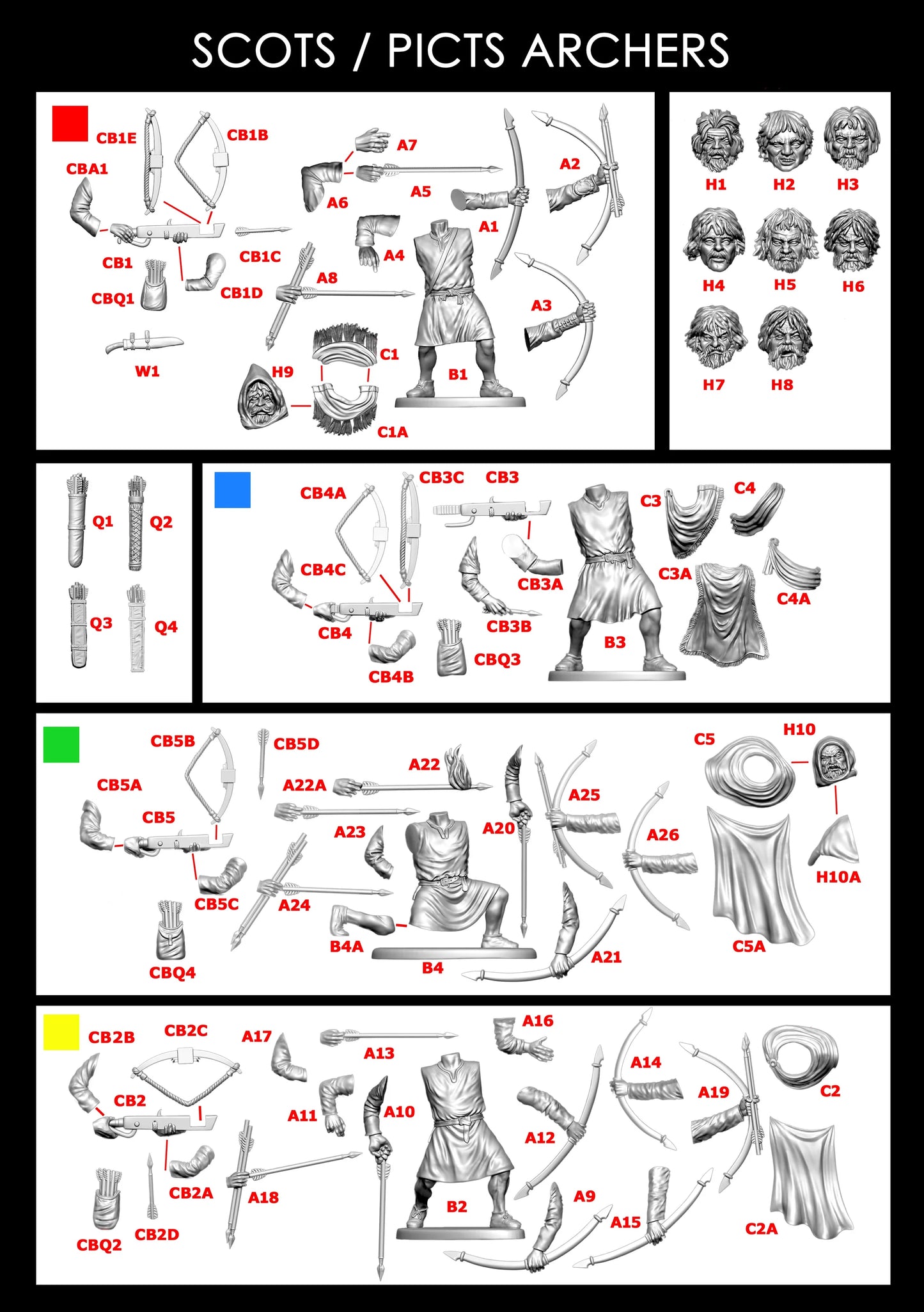 Scots/Picts Archers