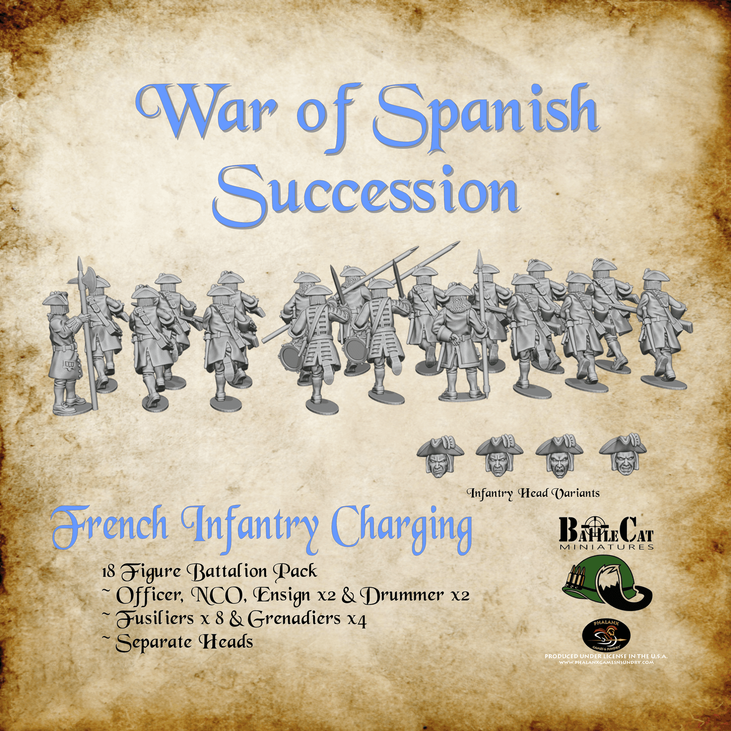 WSS French Infantry Charging Battalion Pack