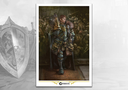 Conquest Iconic Art Print - Hundred Kingdoms: The Knighting of Prince Fredrik