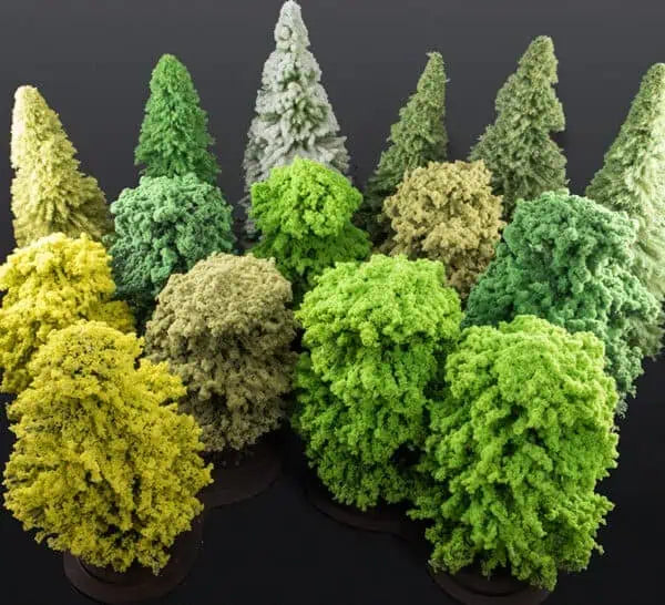 Yellow Green Foam Flock