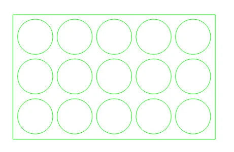 Pair of 25mm "Infamy, Infamy" Triple Rank 15 Figure Tray - Rounds