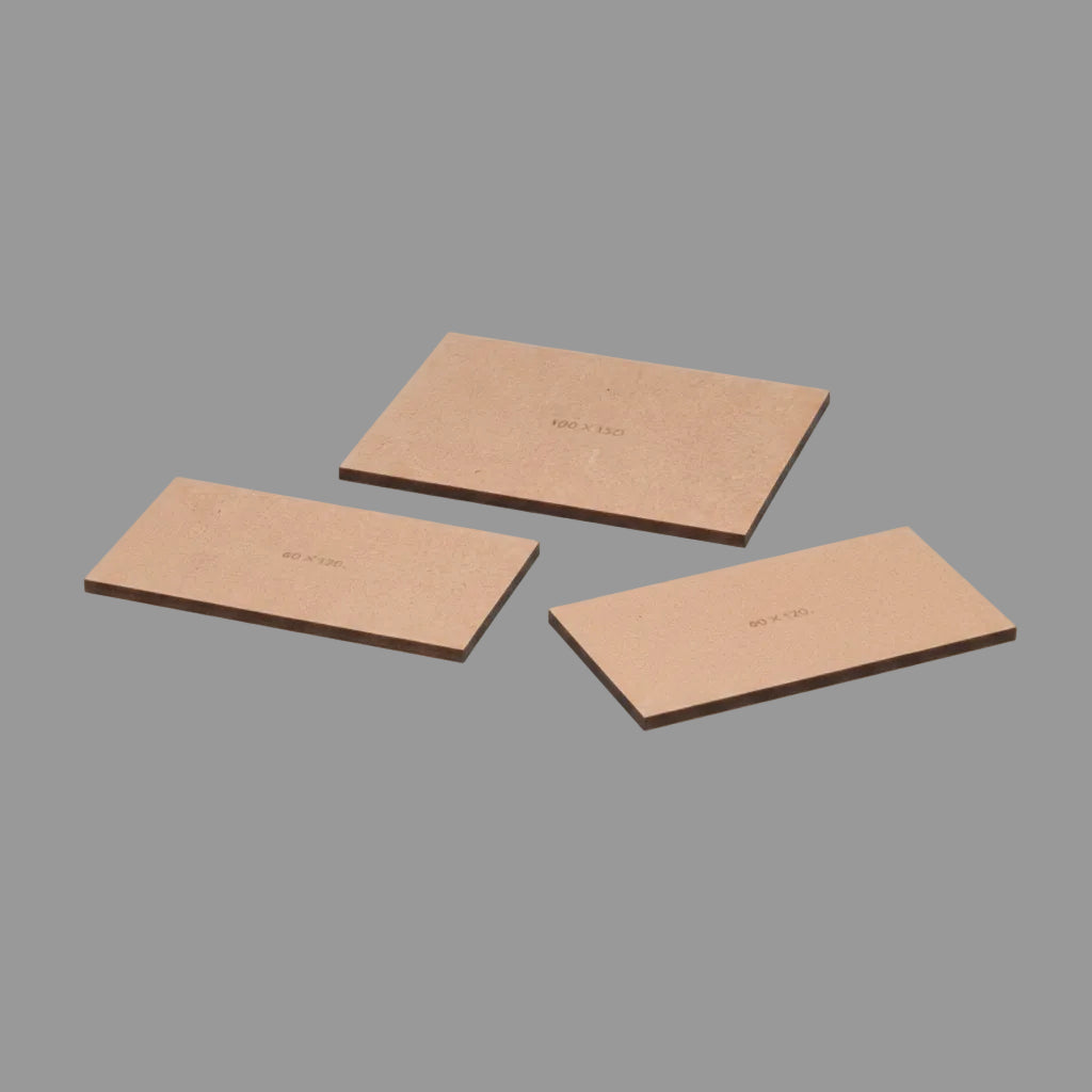 Rectangle 100 x 125mm MDF