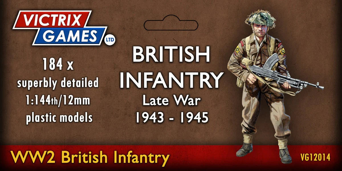 British Infantry Late War 1943 - 1945