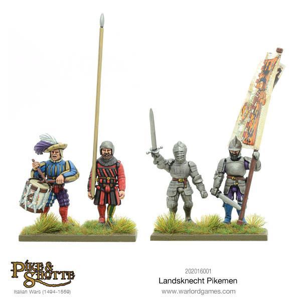 Warlord Landsknechts Pikemen