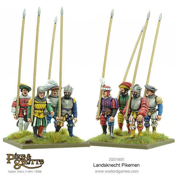 Warlord Landsknechts Pikemen