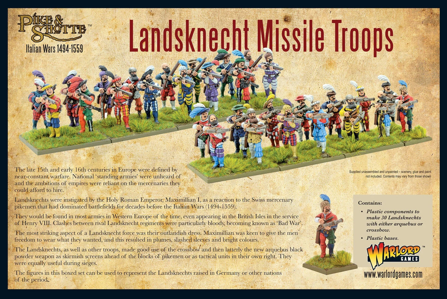 Landsknechts Missile Troops