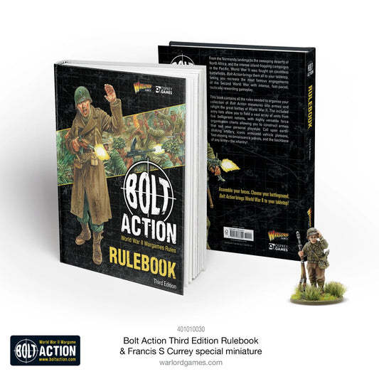 BA 3rd Edition Rulebook with Francis S Currey Special Miniature