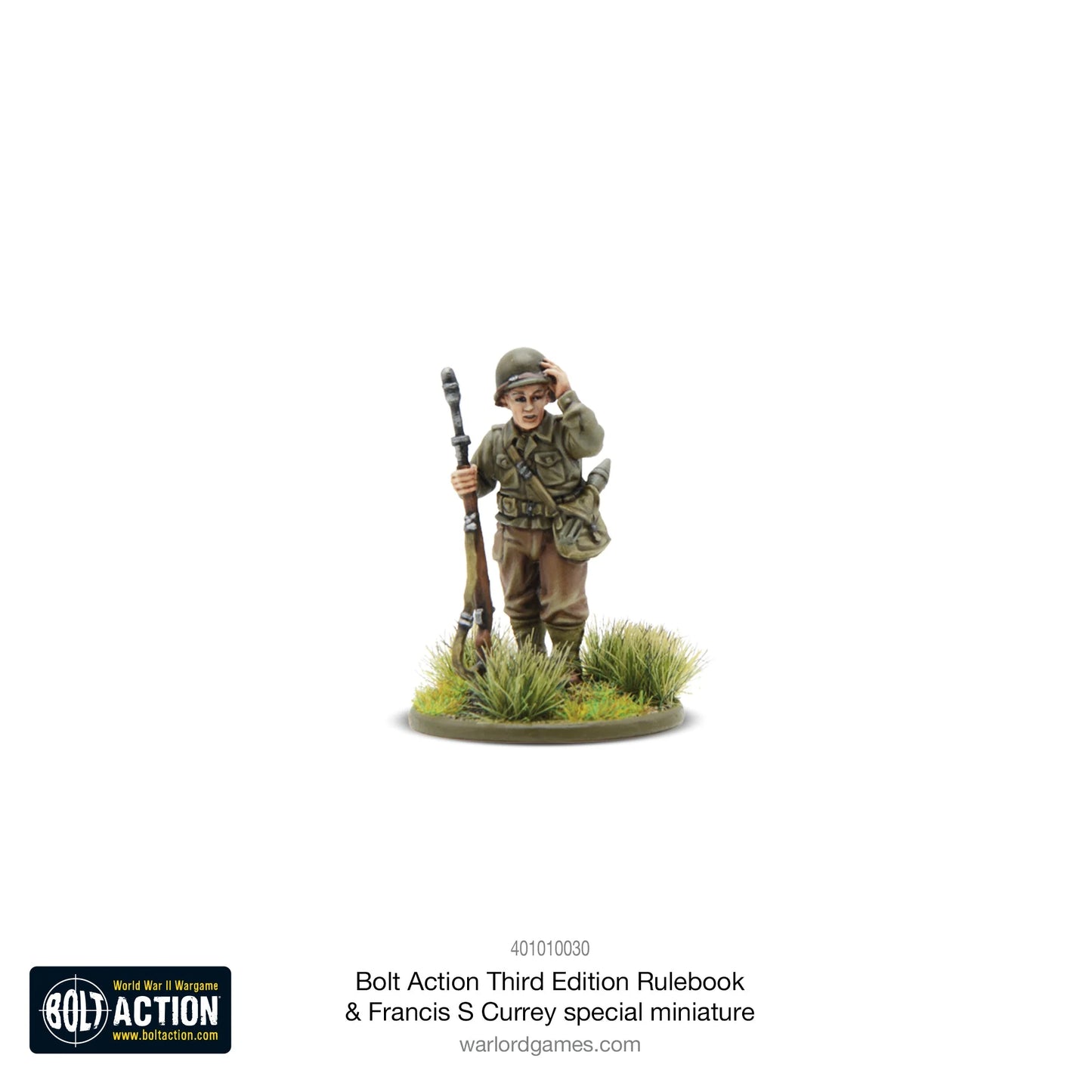 BA 3rd Edition Rulebook with Francis S Currey Special Miniature