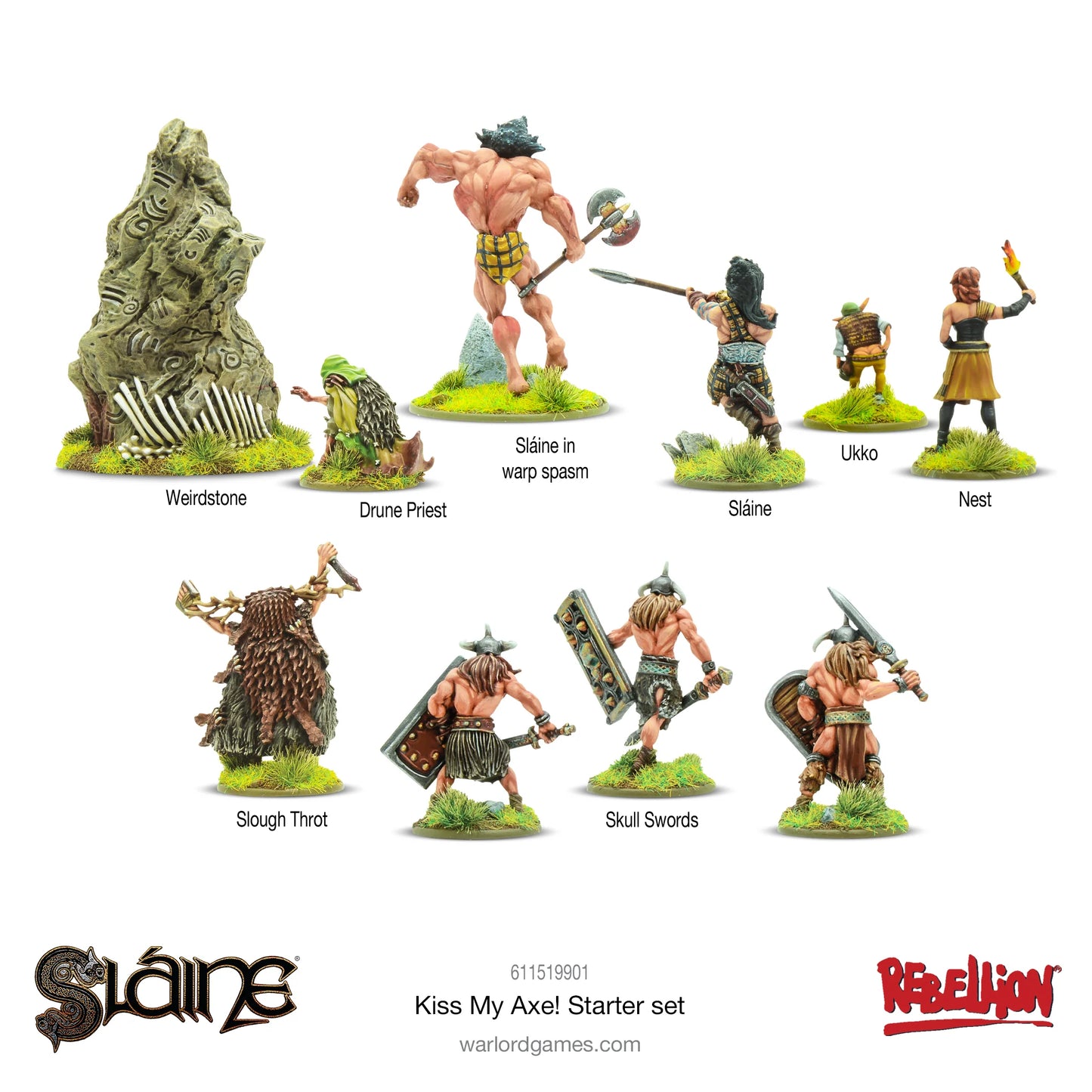 Slaine:  Kiss My Axe! Starter Set