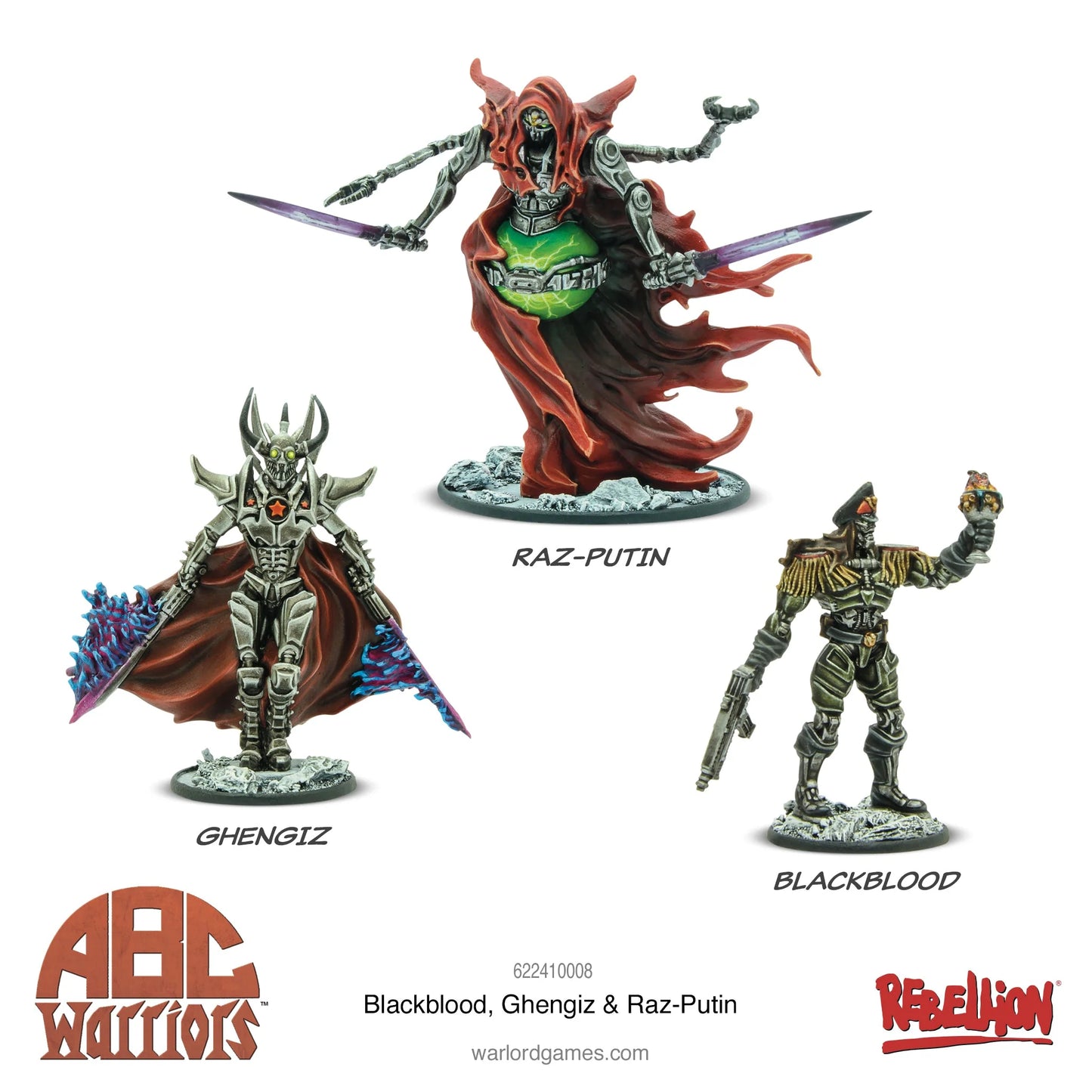 ABC Warriors: Blackblood, Ghengiz & Raz-putin