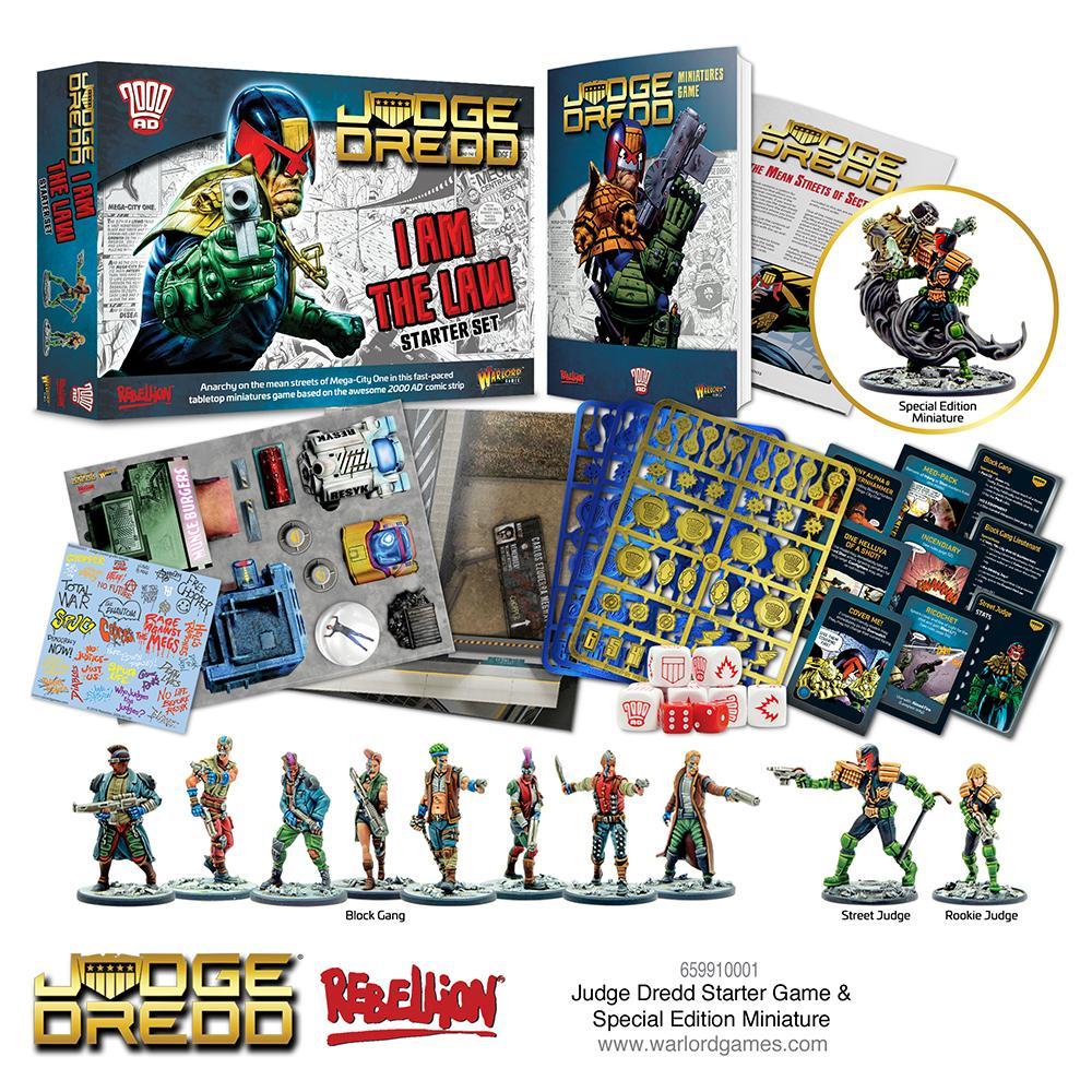 Judge Dredd: I Am The Law Starter Set