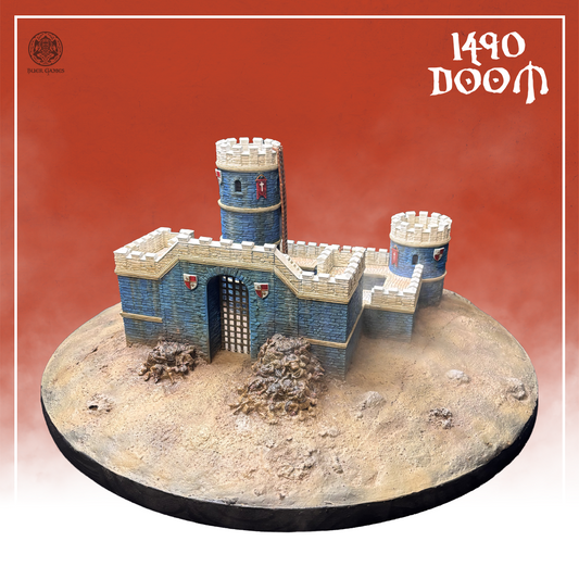 1490 Doom Modular Castle - The Curtain Wall
