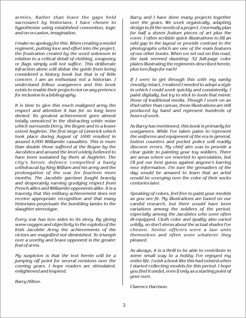 For Ireland and King James!