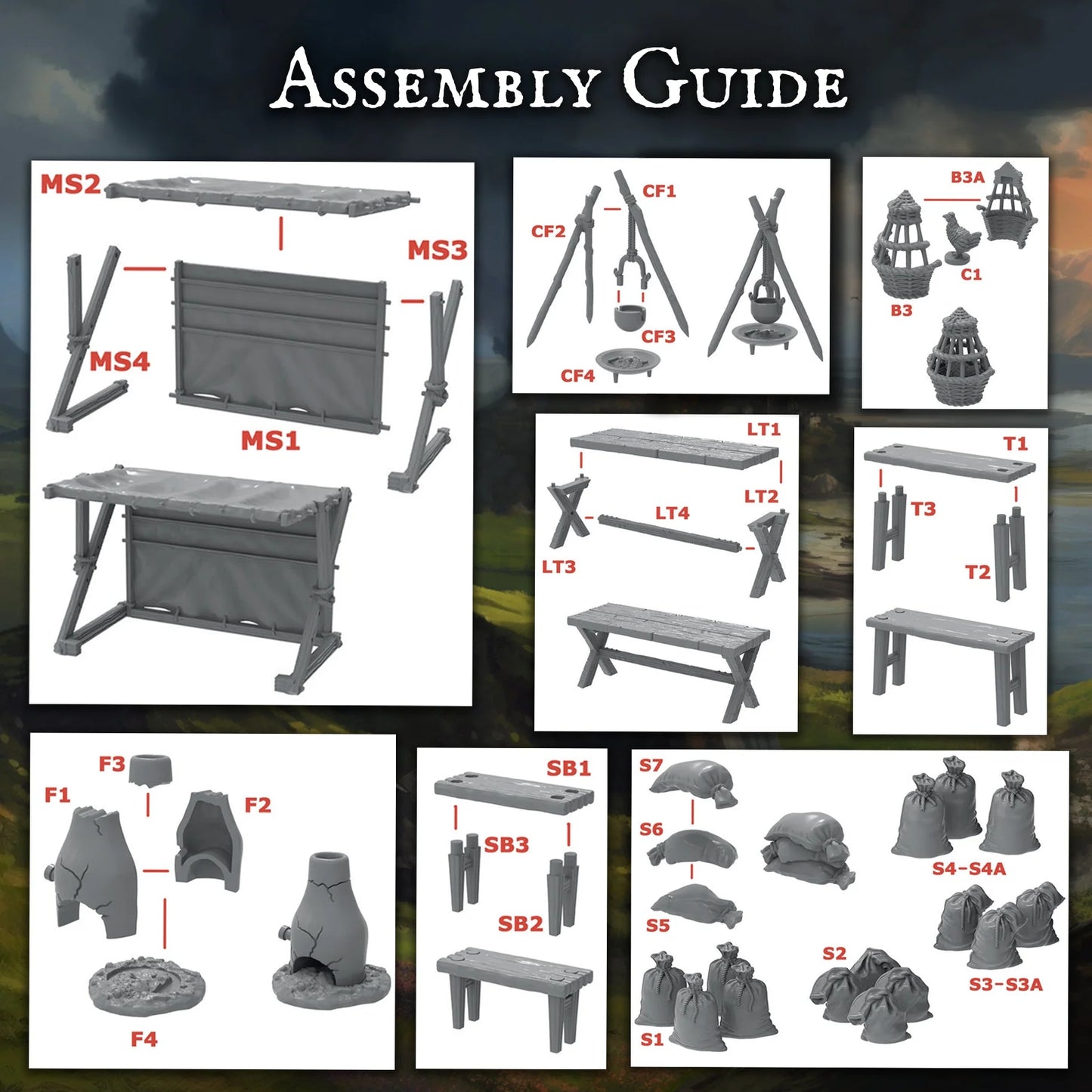 Market Stall (Dark Ages & Medieval)