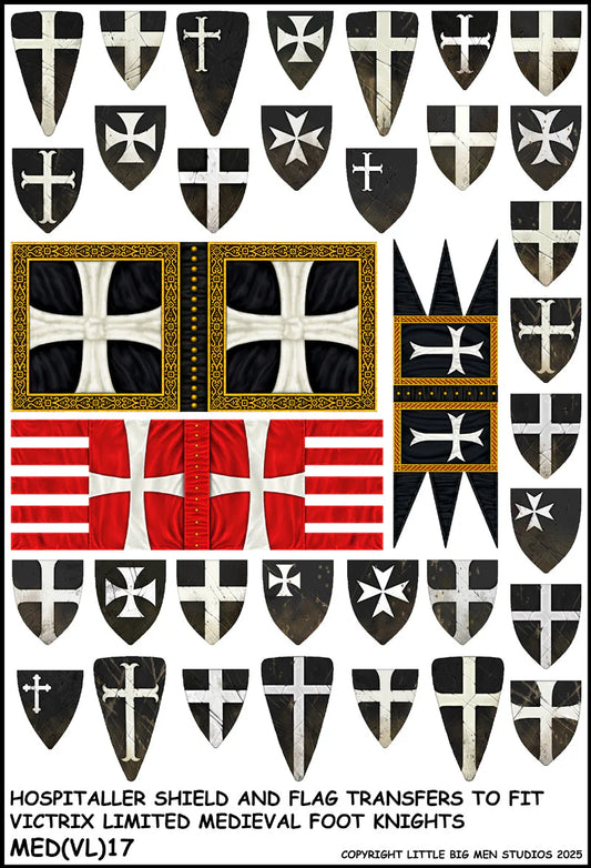 Hospitaller Shield and Flag Tranfers
