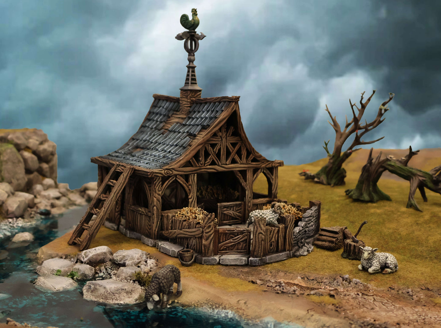 Beyond Misty Hollow - Sheep Barn