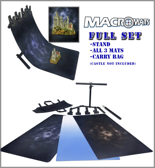 MacroMats Photography Full Backdrop Set