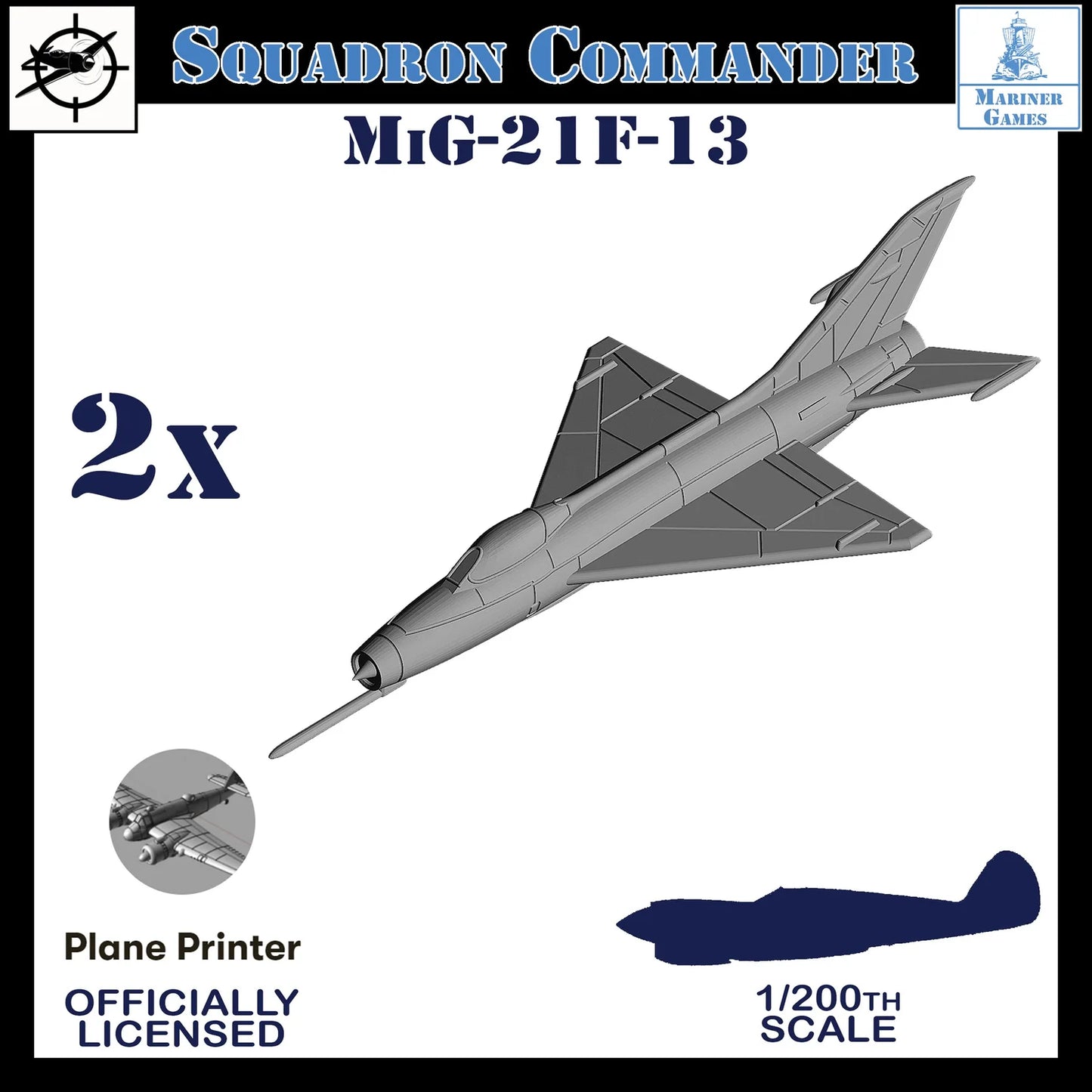 MiG-21F-13 "Fishbed C" 2-Pack