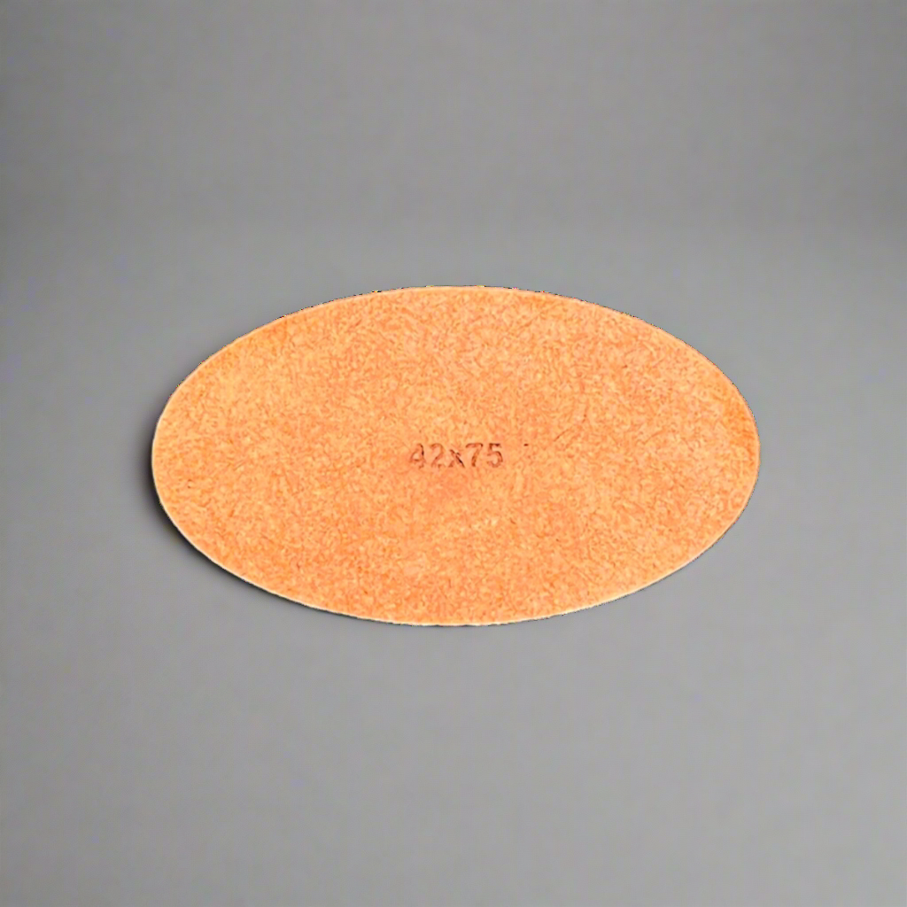 Oval 42 x 75mm MDF Bases (x2)