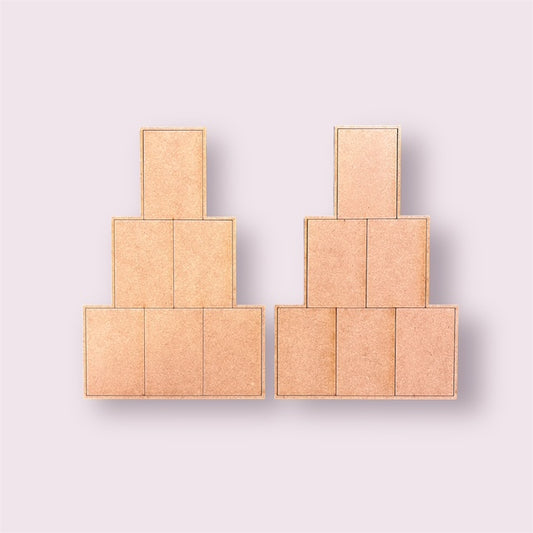 Pair of 40 x 60mm Lance Formation Movement Trays (6 Figure) 1/2/3