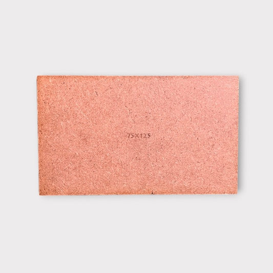 Rectangle 75 x 125mm MDF (5 ct)