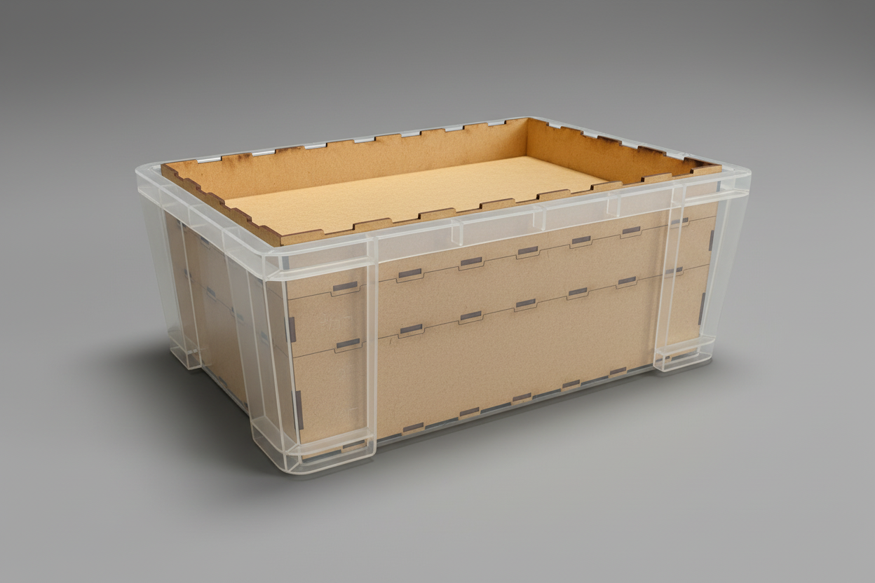 RUB (Really Useful Box) Figure Trays