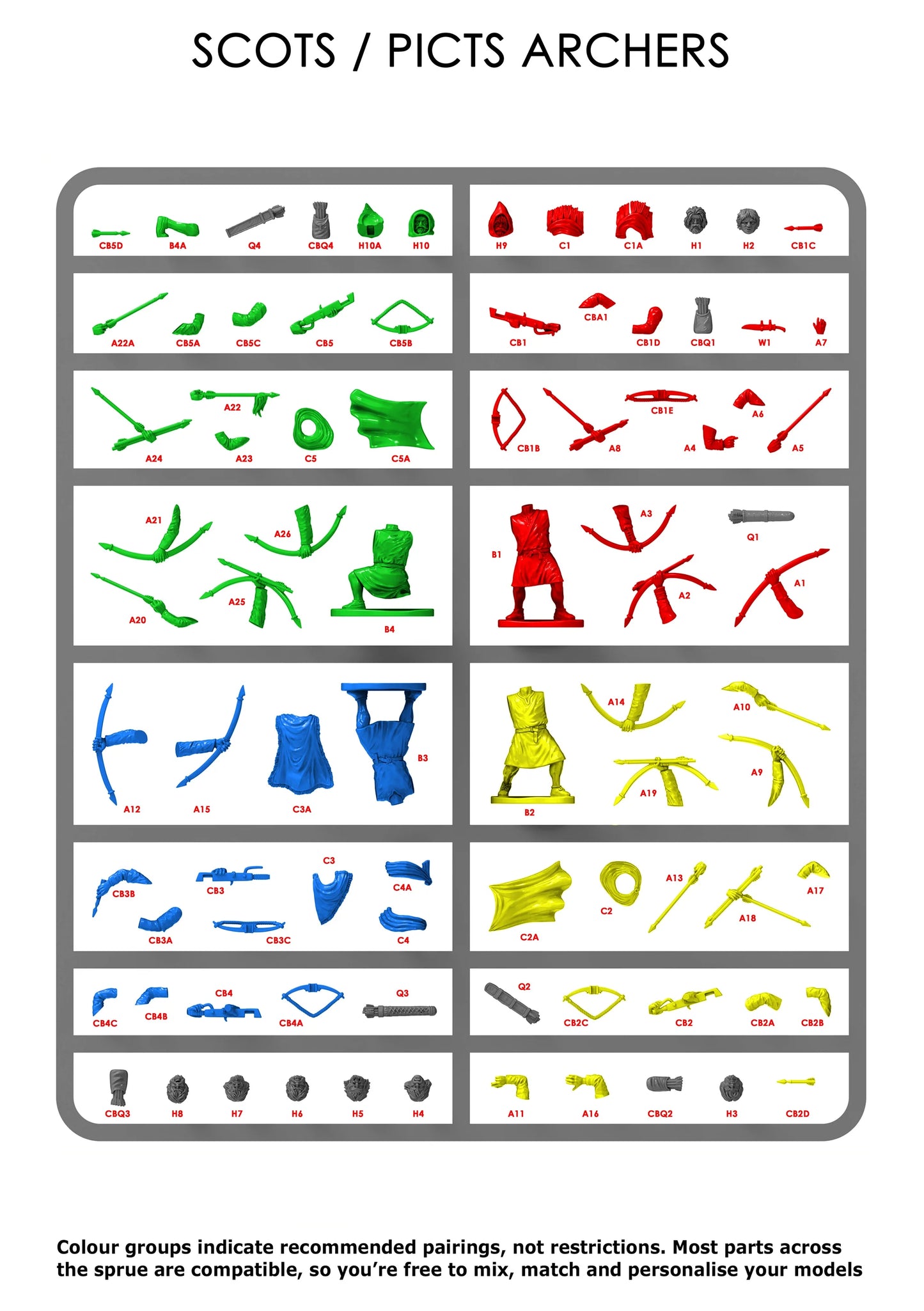 Scots/Picts Archers