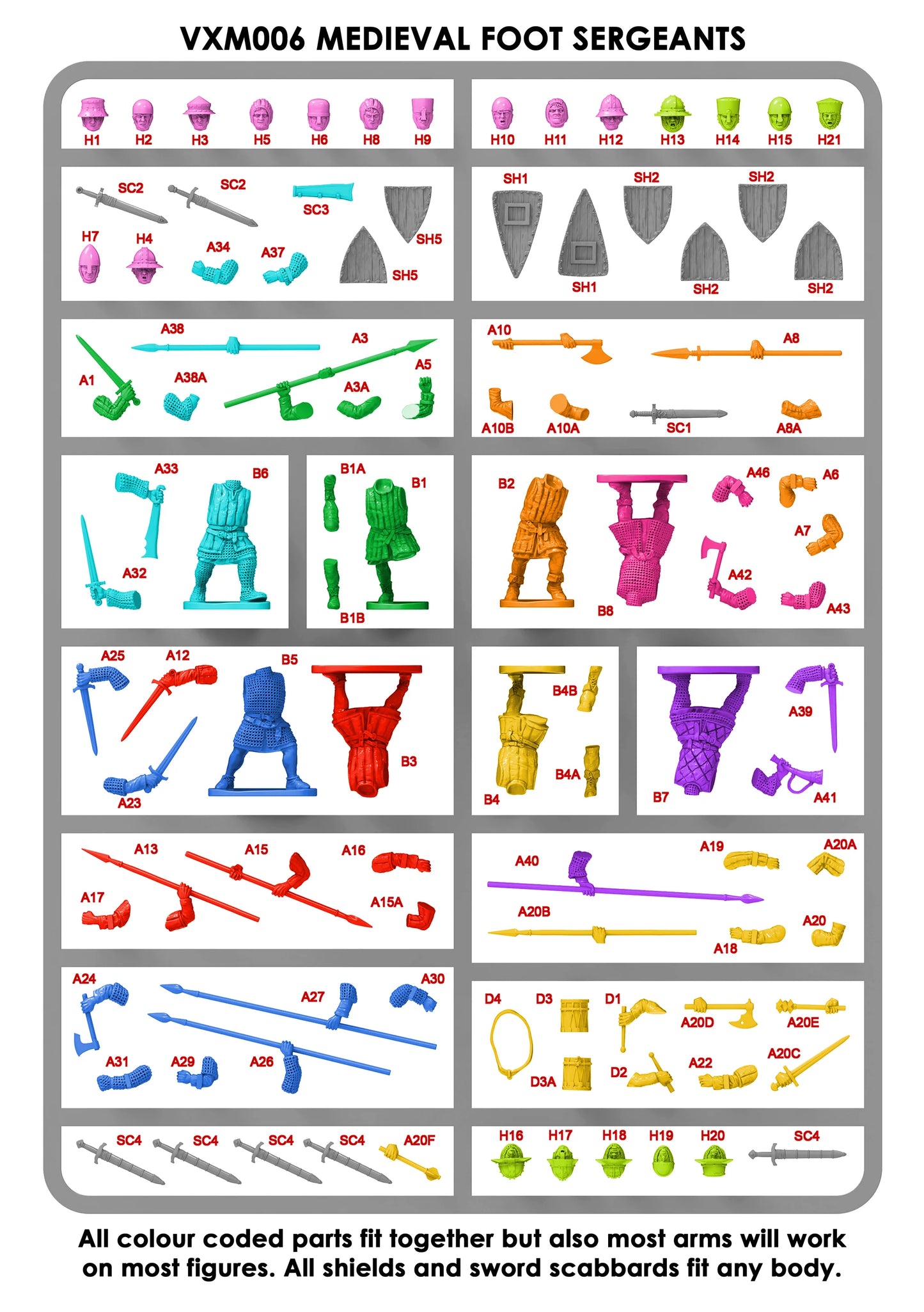 Medieval Foot Sergeants