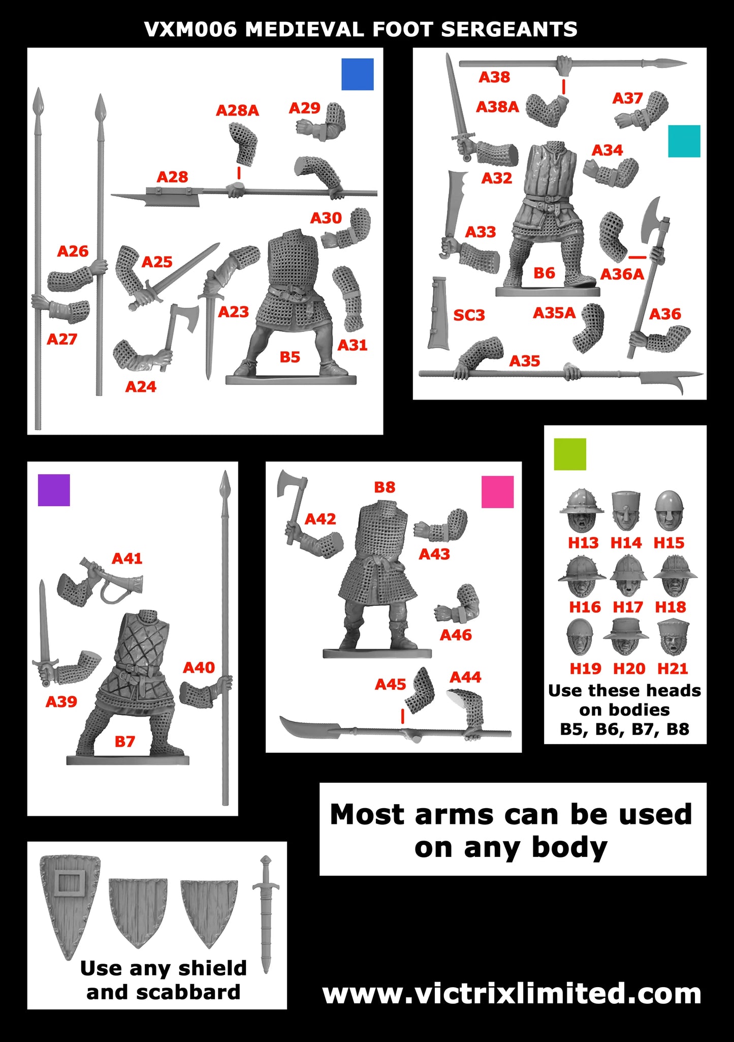 Medieval Foot Sergeants