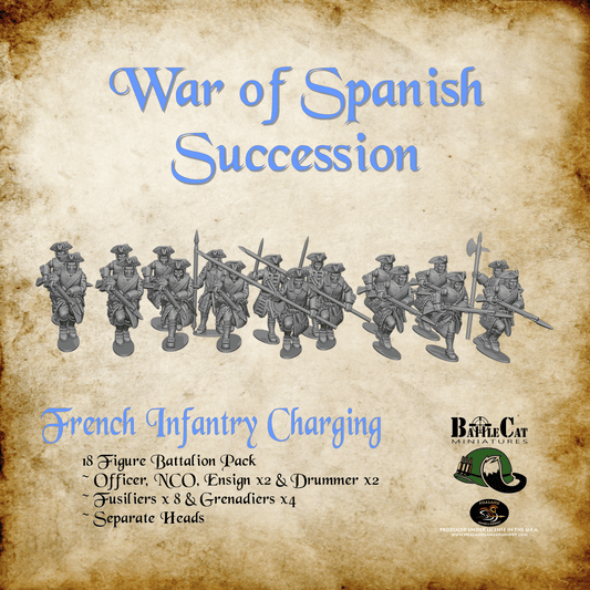 WSS French Infantry Charging Battalion Pack
