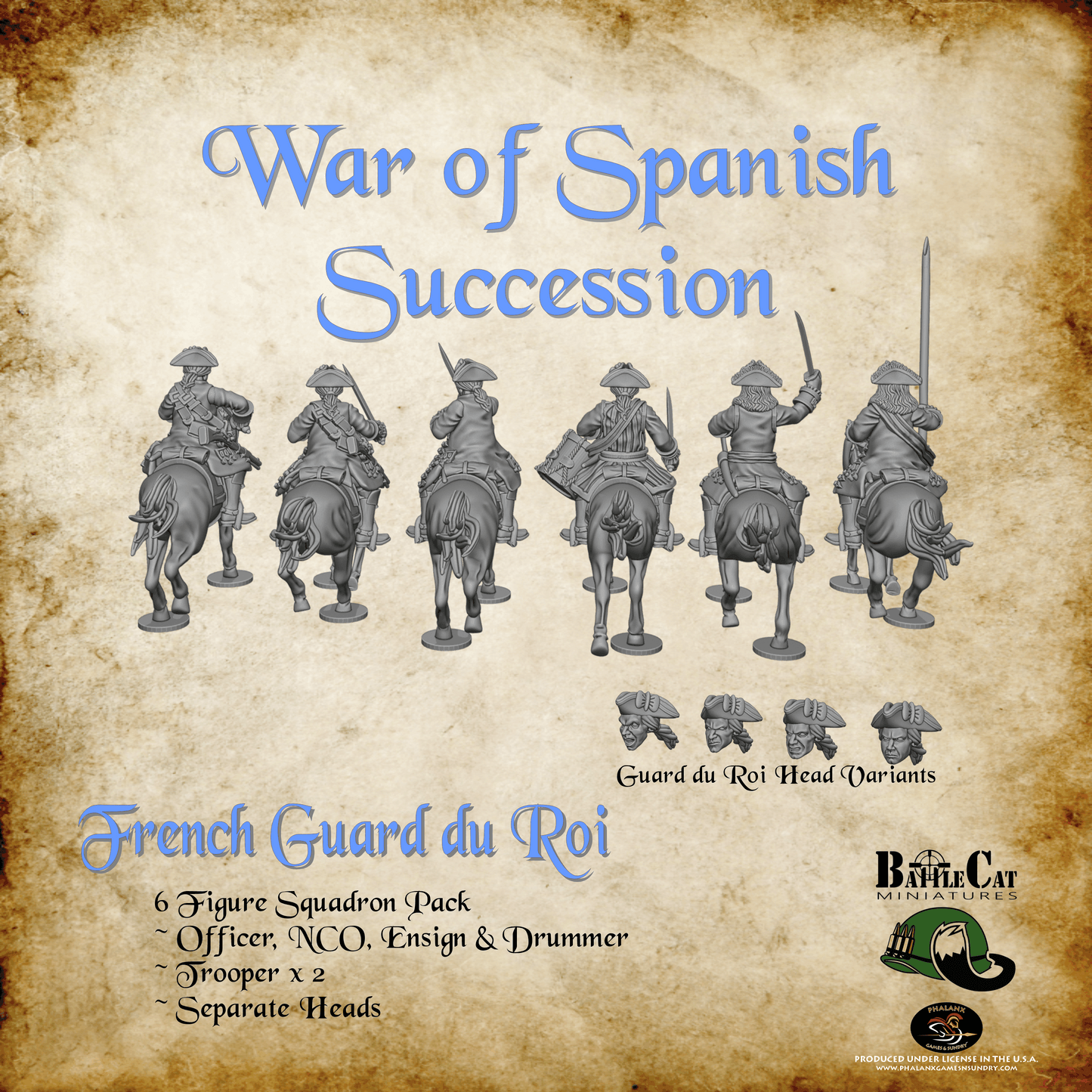 WSS French Guard du Roi Cavalry Squadron w/Swords