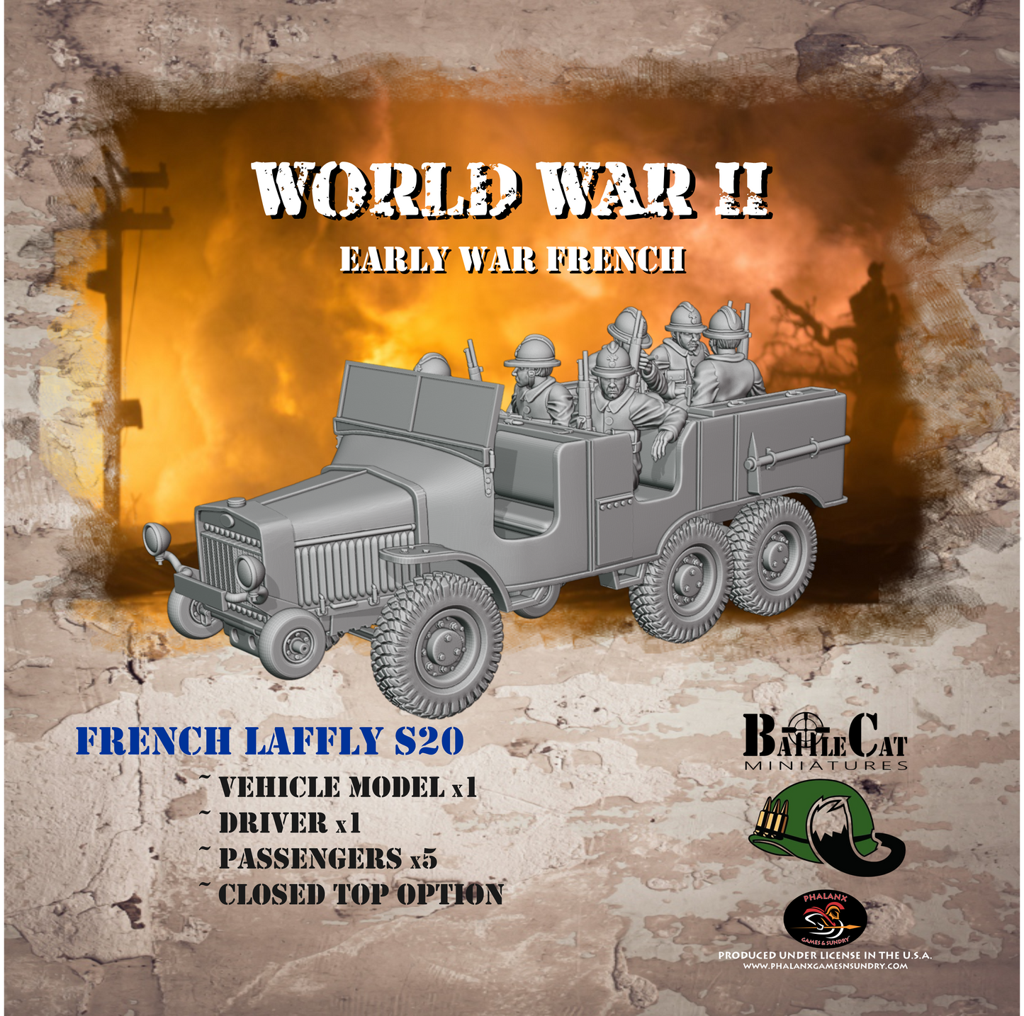 French Laffly S20 Personnel Carrier