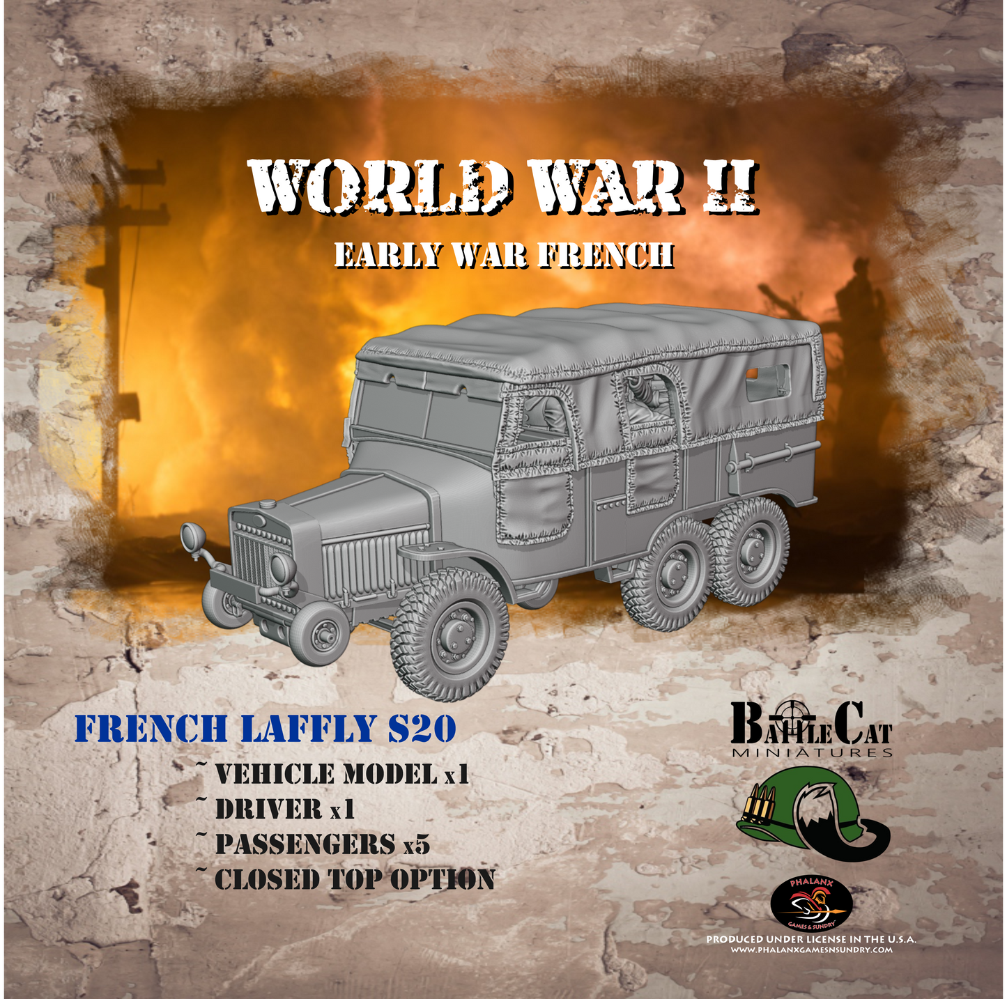 French Laffly S20 Personnel Carrier