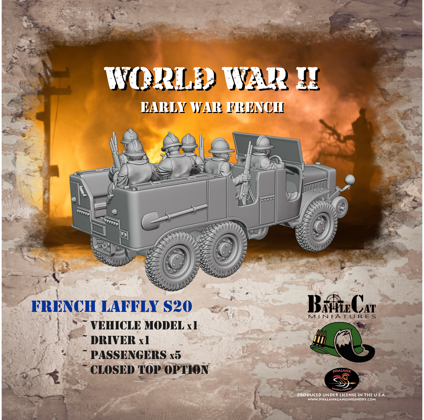 French Laffly S20 Personnel Carrier