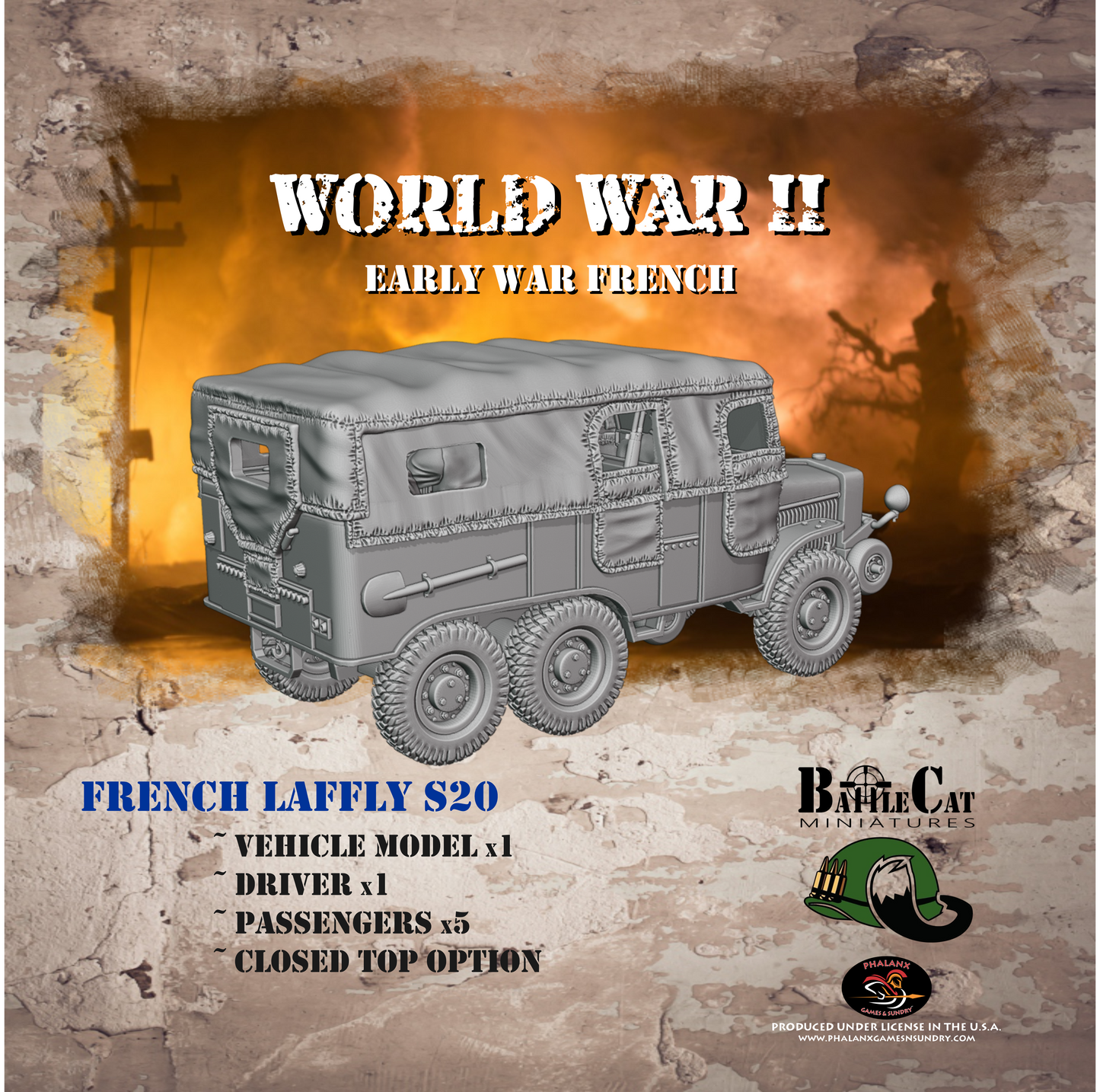 French Laffly S20 Personnel Carrier