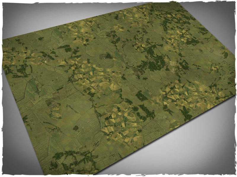 Game Mat - Aerial Countryside: 4x6 Neoprene