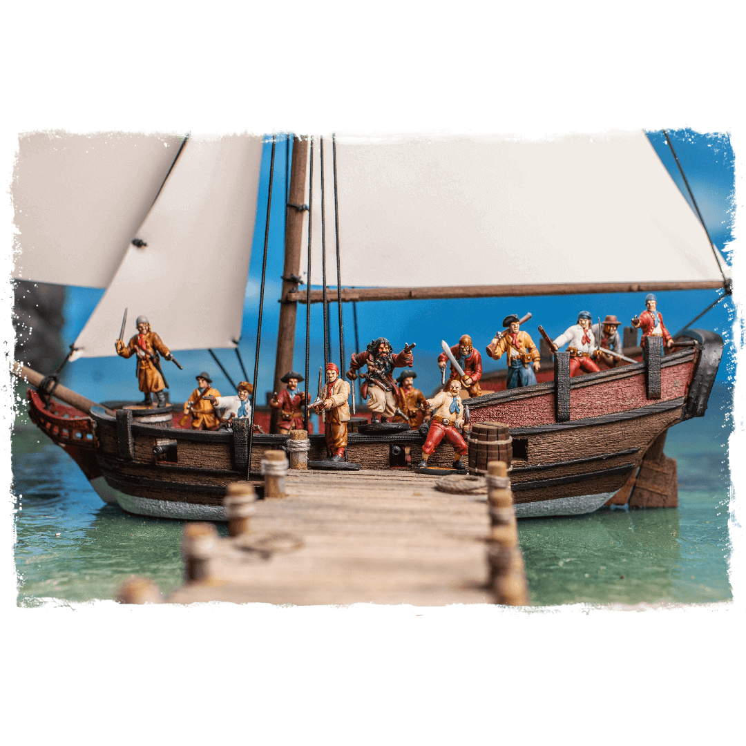 Blackbeard vs Maynard 2 Player Starter Set – Epic Pirate Battles Await!