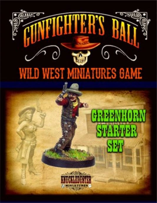 Gunfighter's Ball Wild West Miniatures Game: Greenhorn Boxed Set