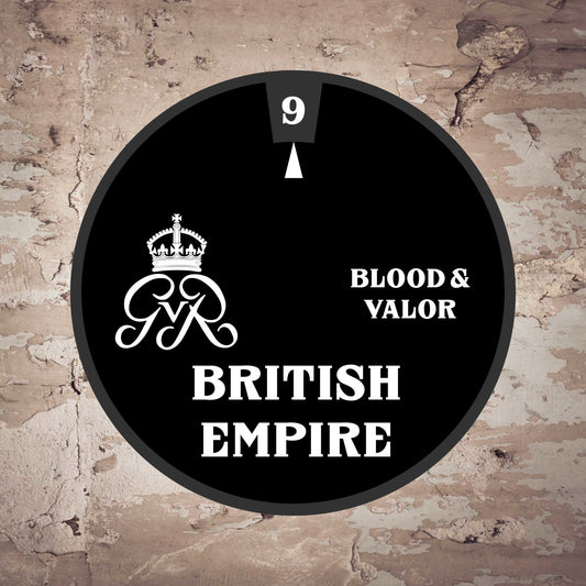 Blood & Valor: Initiative Wheel - British