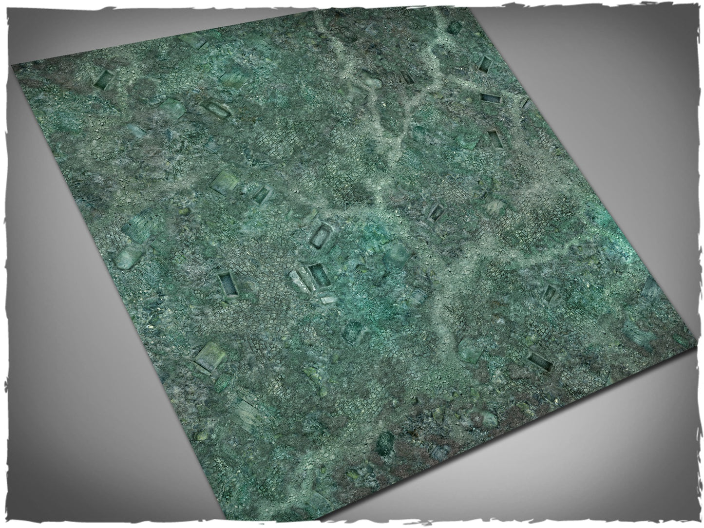 Game Mat - Burial Grounds: 3x3 Neoprene