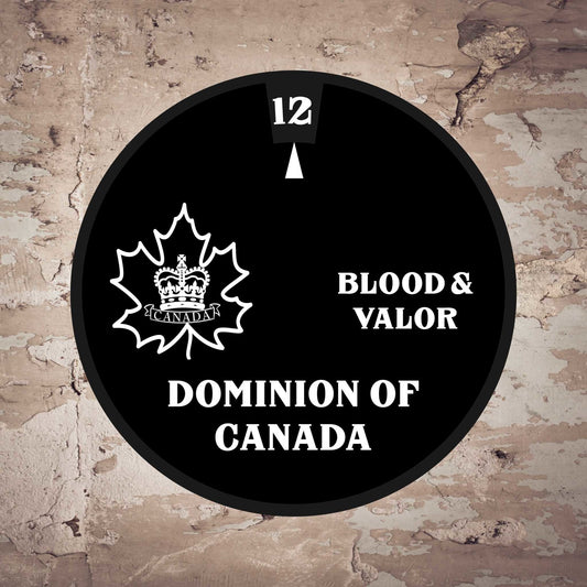 Blood & Valor: Initiative Wheel - Canada