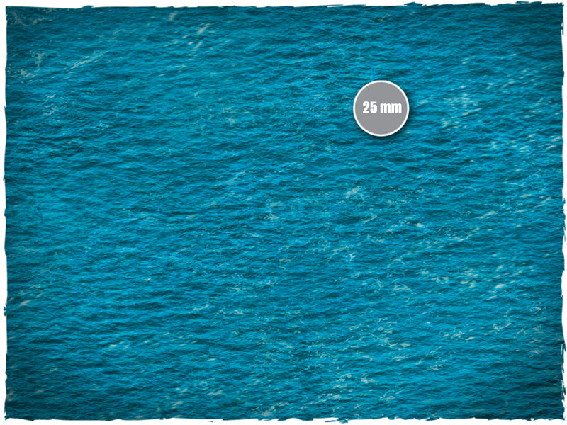 Game Mat - Caribbean Sea: 4x6 Neoprene