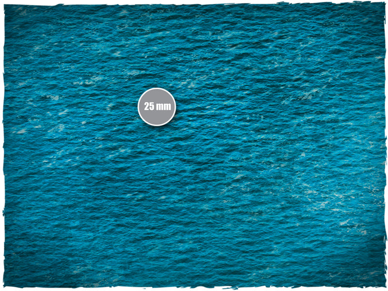 Game Mat - Caribbean Sea: 4x6 Neoprene