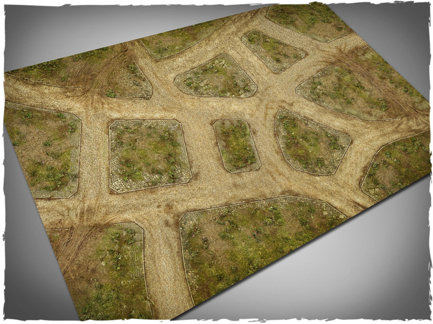 Game Mat - Cobblestone Street v2: 4x6 Neoprene